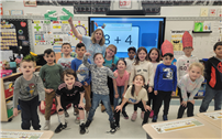 Students pose for a group photo thumbnail265810